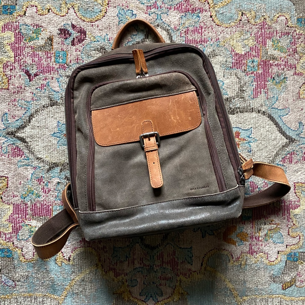 Jack George’s Leather Backpack